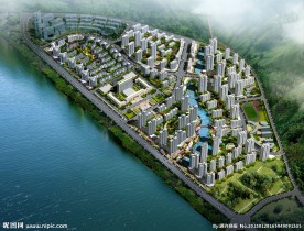 海边高层多层小区MAX加MAP