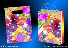 花海亮丽 礼品袋设计
