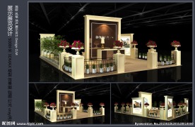 敞开式展台设计