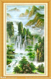 油画风景 欧式油画风景