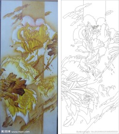 牡丹花 风中牡丹