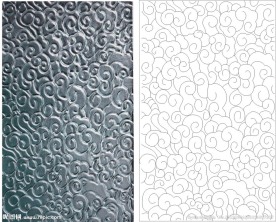 砂雕 花 线条图