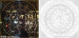 镜面图 欧式化 线条