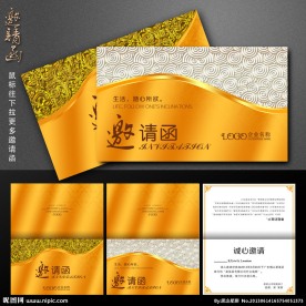 邀请函 高档邀请函