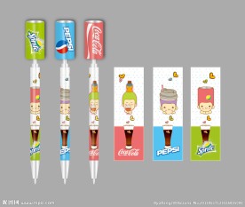 可乐 笔