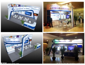 36平米展台效果图