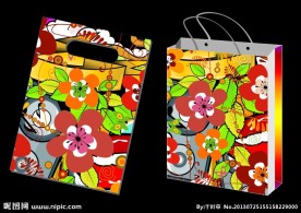 花美纹 礼品袋