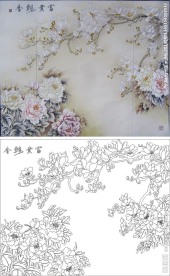 香飘富贵 牡丹花 牡