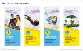 地产青春商业展板