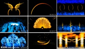 光耀未来光影特效视频