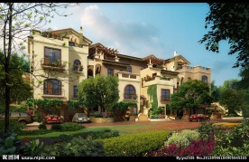 联排别墅方案效果图