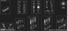 角柜组装说明书CAD