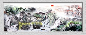 山水风景画
