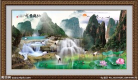 山水风景画 山水画