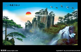 风景画 山水风景画