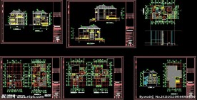上海别墅设计平立剖