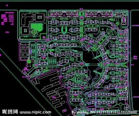 小区建筑规划CAD总