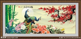 梅兰竹菊 古画