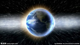 地球光芒四射高清视频