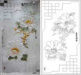 富贵迎春 牡丹花