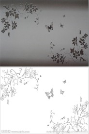 欧式花 线条 小花