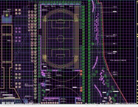 区域铺地总平面布置