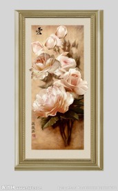 花卉 油画 装饰画