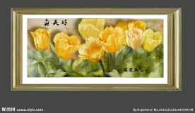 花卉 油画 装饰画