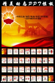 中国石油PPT模板