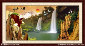 山水风景画