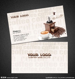 咖啡名片