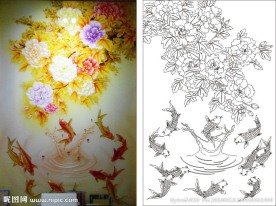 牡丹鱼（路径未闭合）