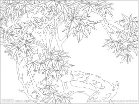 枫树（路径未闭合）