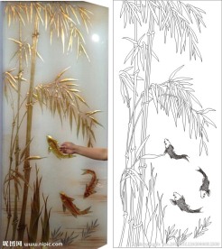 金丝竹 竹子鱼 水草