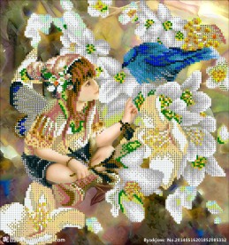 花开富贵钻石画