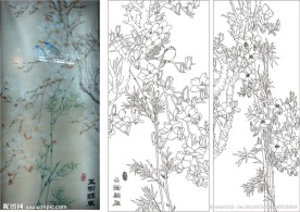 玉树临风 玉兰花鸟