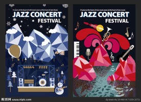 爵士音乐会宣传海报