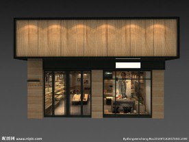 标准双间店鞋店模型