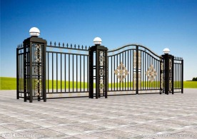 铁艺围栏大门