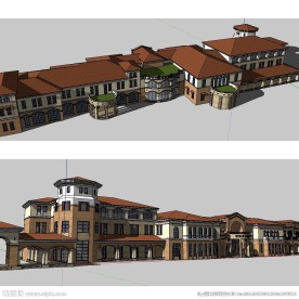 草图大师西班牙风格SU