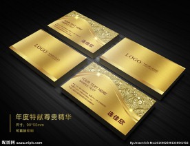 高档名片设计模版下载