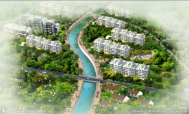 滨河花园 小区景观