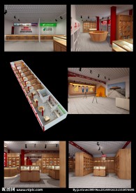 展览馆 旅行社 展厅