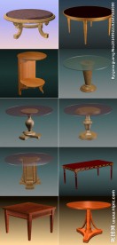 3D桌子
