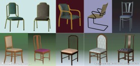 3D现代家具 椅子