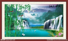 风景山水画