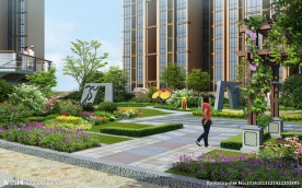 园林景观PSD分层效果