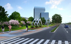 园林景观PSD分层效果