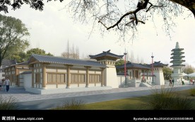 园林景观PSD分层效果