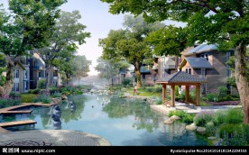 园林景观PSD分层效果